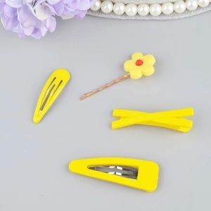 3/$45|7pcs | Set of Bright and Colorful Hair Clips Accessories